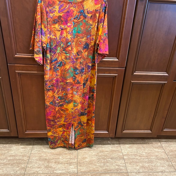 Peruvian Connection Multicolor FloralDress - Picture 1 of 3